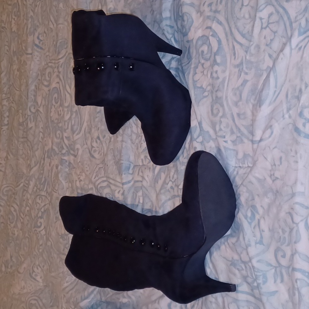 Faux Suede Boots